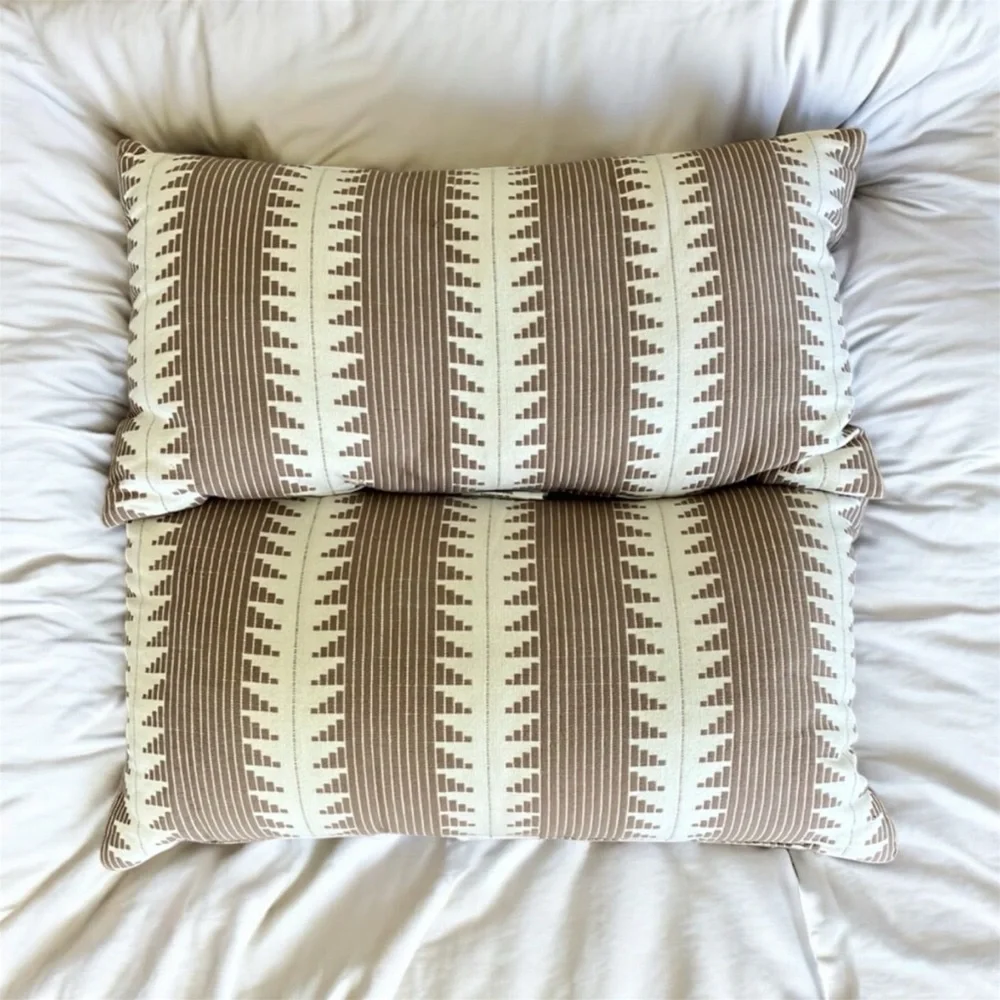 SALE! Set of 2 Patterned Long Throw Pillows